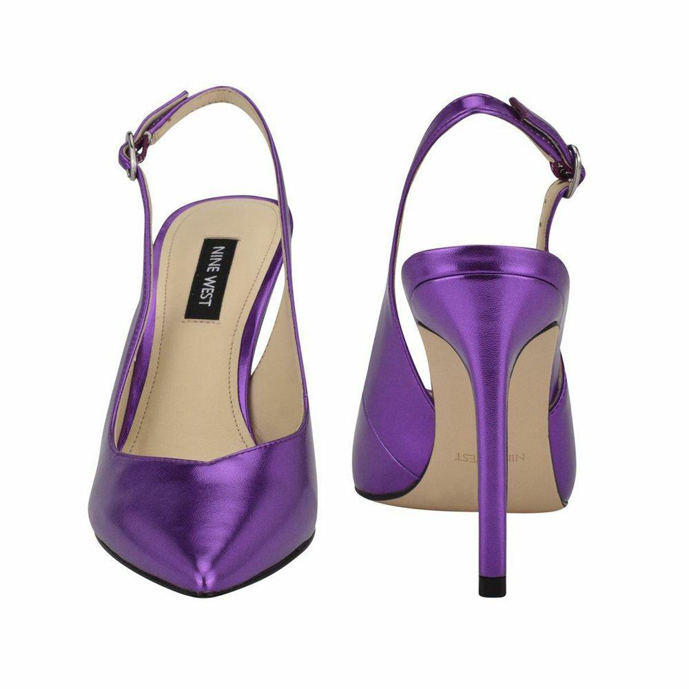 Nine west store purple shoes